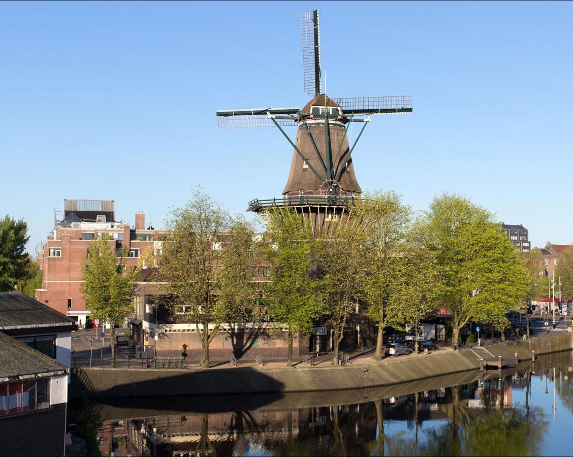 Romantic quiet studio on the canal Amsterdam Extérieur photo